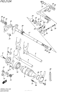 GW250 Механизм  переключения передач