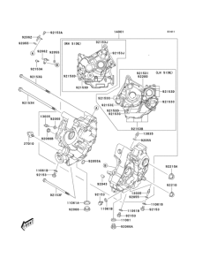 LV1000 Картер двигателя