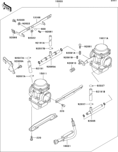 EN500 Карбюратор
