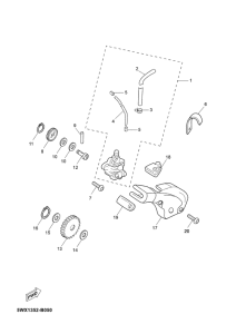 TZR50 Масляный насос