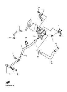 WR450F WR450FV Система впуска воздуха