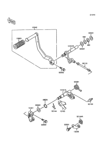 VN1500 Механизм переключения передач