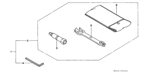 XR250R Инструмент