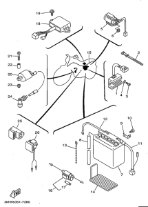 SR125 Elektrische ausrustung 1