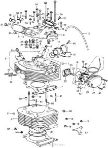 XL350 Cylinder head + cylinder
