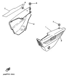 AG100 Боковые обтекатели