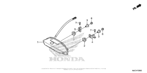 CBR600RR (ABS) Фонарь