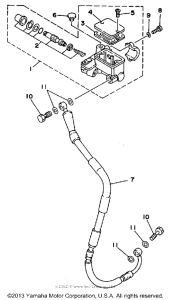 WR200RD Главный тормозной цилиндр