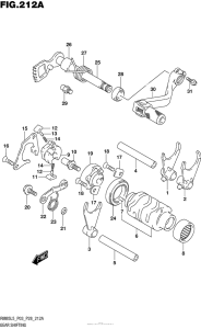 RM85L Механизм  переключения передач