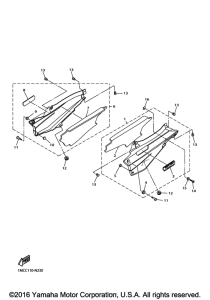 FJR1300A Боковые обтекатели