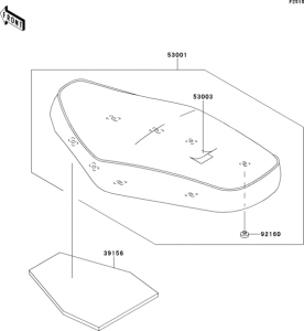 EJ650 Сиденье