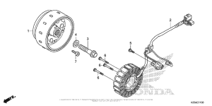 CB300F Генератор