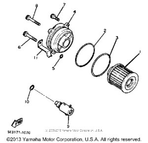 XV920RJ Масляный фильтр