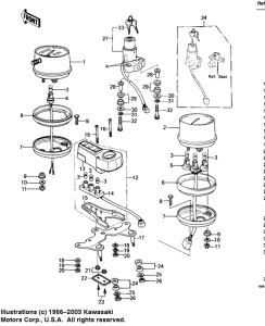 KZ400 Meters / ignition switch