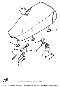 DT100K Сиденье