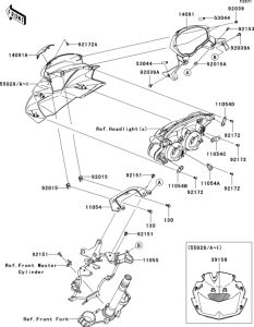 ZR750 Обтекатели