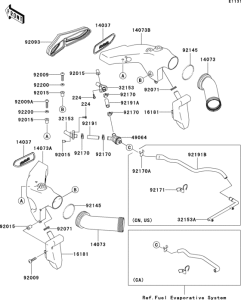 ZX600 Воздуховод