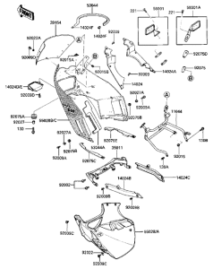 ZX600 Обтекатель