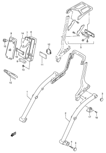 VS800 Frame handle grip