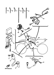 WR250F Equipo electrico