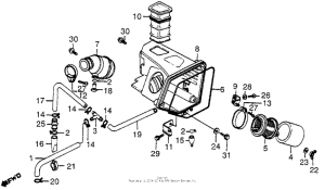 XR500 Воздушный фильтр