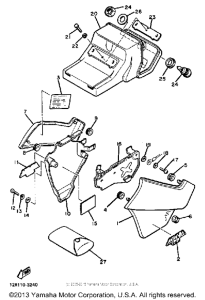 XS400K Side cover tool