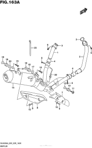 DL650 (ABS) Глушитель