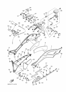 XP500 Боковая крышка