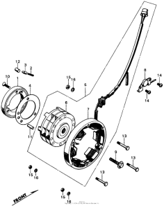 CB450 Генератор