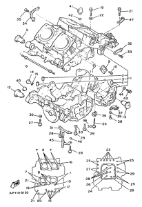 V-MAX12 Картер двигателя