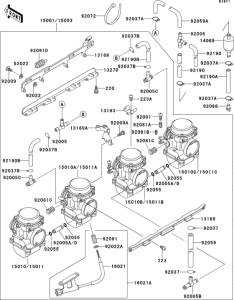ZR1100 Carburetor(1 / 2)