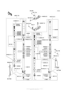  Передняя вилка