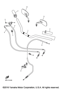 XVS950CUD Троса