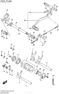 SFV650 Механизм  переключения передач