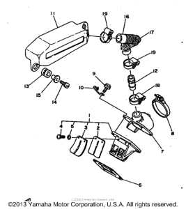 RT180G Впускная система