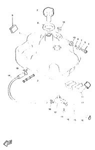 CW50RSP Топливный бак