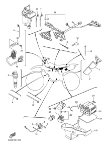 WR250F Электрика 1