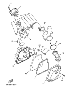 YV50 Впускная система