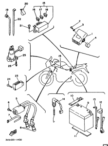 TDM850 Электрика 1