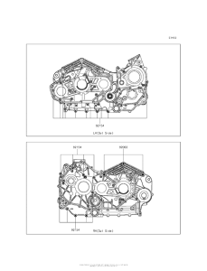VN1700 Болты крепления картера