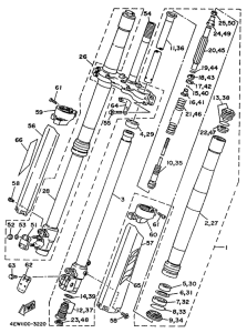  Передняя вилка