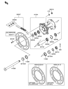 RM-Z250 Задняя втулка