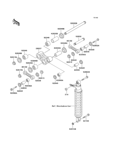 KMX125 Suspension ignition coil