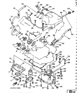 TRX850 Масляный насос
