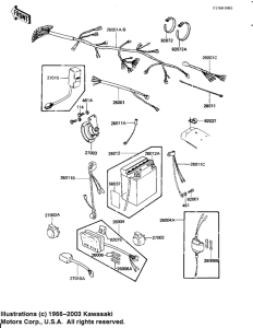 KZ1000 Электрика