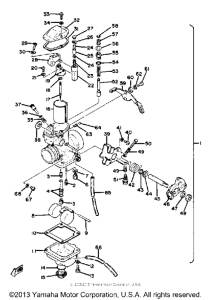 TT500G Карбюратор