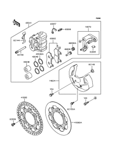  Передние тормоза