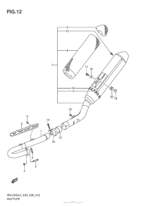 RM-Z450 Глушитель