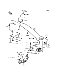 ZR800 Тормозные трубки
