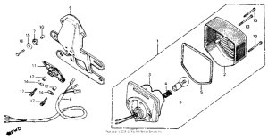 XL80S Taillight 80-82
